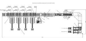 Линия сортировки и упаковки фруктов: цитрусовых, яблок, груш, киви, гранат, производительностью 10 тн/час