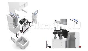 Электромеханический мини гибочный станок FMK 12 2 axis