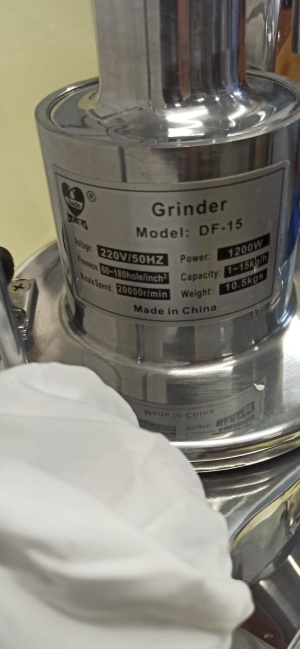 Непрерывную мельницу Grinder DF-15