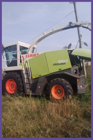 Комбайн «claas jaguar 850»