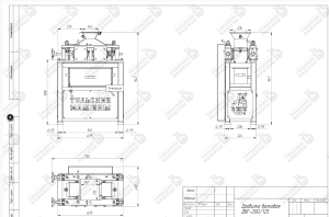 Дробилка ДВГ-200/125 (двух валковая)