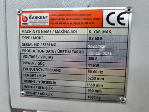 Кромкооблицовочный станок BEEMATIC KY60R ()