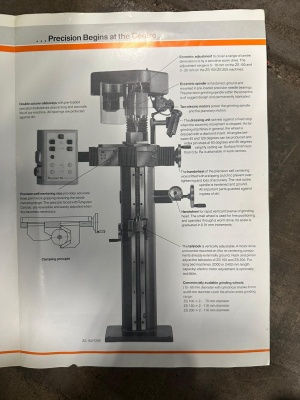 Центрошлифовальный станок Henninger ZS-201