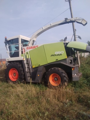 Комбайн «claas jaguar 850»