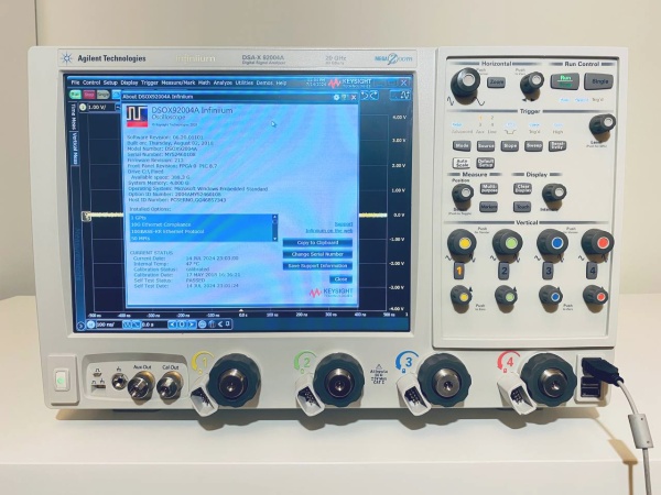 Осциллограф анализатор сигналов Agilent Keysight dsax92004A / dsox9200