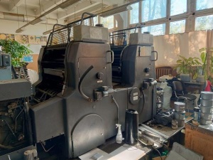 Машина офсетная Heidelberg mozp-S