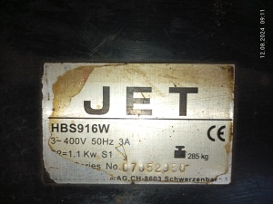 JET HBS916W Ленточнопильный станок