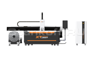 Оптоволоконный лазер для листов и труб со сменным столом XTC-1530ET/6000 Raycus