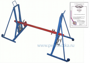 Домкрат кабельный для размотки кабельных барабанов ДК-3Г
