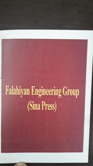 Пресс гидравлический FALAHIYAN GROUP (SINA PRESS) 99Н2111 ус.530т