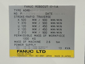 Электроэрозионный станок FANUC - ROBOCUTA-1iA