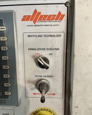 Линия грануляции переработки полимеров Altech Extruder Tecnology