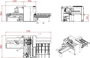 Сверлильно-присадочный центр с ЧПУ NANXING NСB612DS