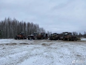 Расчистка заросших полей от деревьев от 1 Га