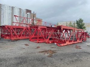 Кран башенный MITSUBER MCT 125 FRB высотой 55 м, 2019 г.в., заводской №125-19-55МСТ, учетный №59141, № паспорта: МСТ125FR В.00.00.000 ПС, п