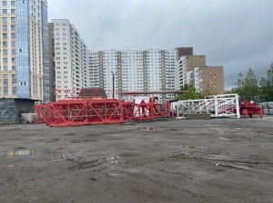 Кран башенный MITSUBER MCT 125 FRB высотой 55 м, 2019 г.в., заводской №125-19-55МСТ, учетный №59141, № паспорта: МСТ125FR В.00.00.000 ПС, п