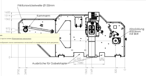 Станок для продольной нарезки и перемотки рулонов DUSPOHL EasyCut 400T