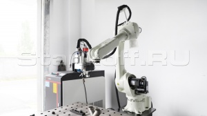 Роботизированный комплекс лазерной сварки металла ROBOT XTW-3000/Raycus