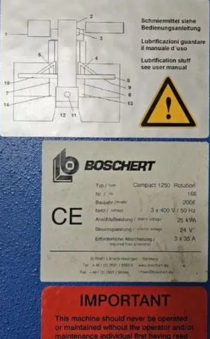 Пробивной станок Бошерт