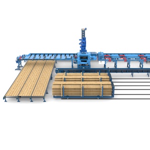 Лесопильная линия «Форта» с возвратом необрезной доски